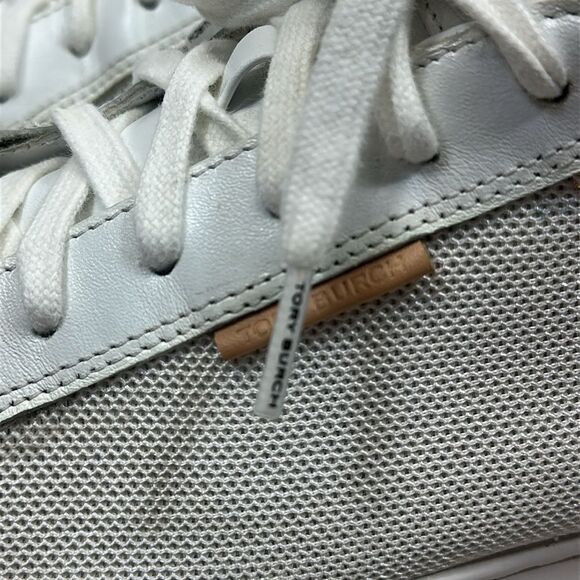 TORY BURCH Ladybug Lace Up Low Top Sneakers Shoes Women's 10.5 - Picture 8 of 12